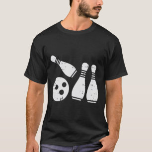 Bowling Pocket Sports Bowler Team Women Men Kids B T-Shirt