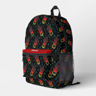 Bowling Printed Backpack