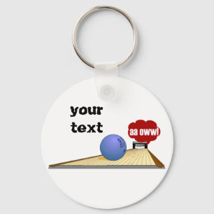 Bowling products key ring