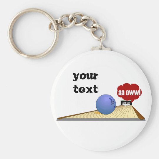 Bowling products key ring