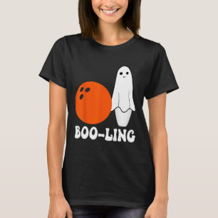 Bowling Pun Boo-ling Funny Bowling Players Hallowe T-Shirt