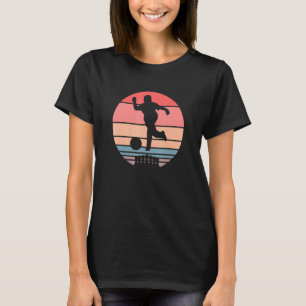 Bowling Retro Sunset Bowler T-Shirt