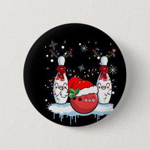 Bowling Retro Vintage This Is How I Roll Bowler Fu 6 Cm Round Badge