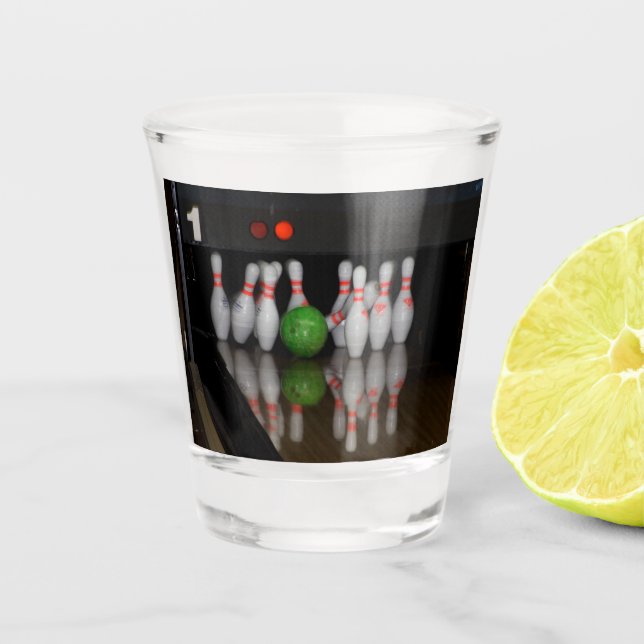 Bowling Shot Glass (Front)