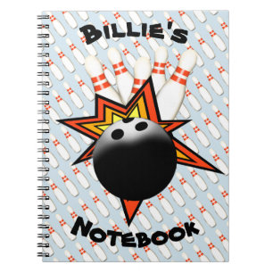 Bowling Spiral Notebook