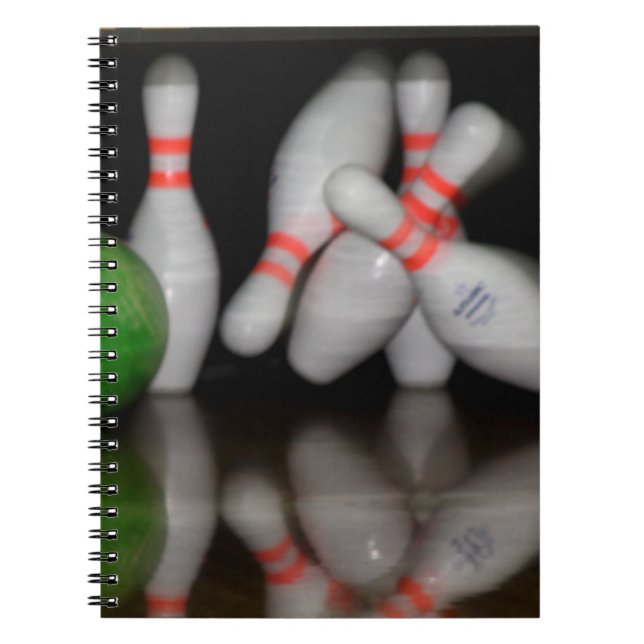 Bowling Spiral Notebook (Front)