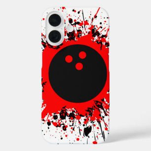 bowling splats iPhone 16 case
