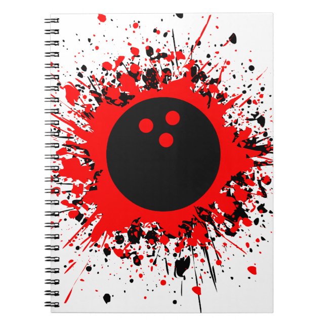 bowling splats notebook (Front)