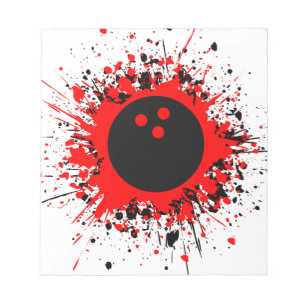 bowling splats notepad