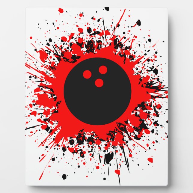 bowling splats plaque (Front)