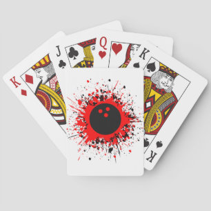 bowling splats playing cards