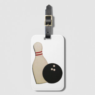 Bowling Sports Luggage Tag