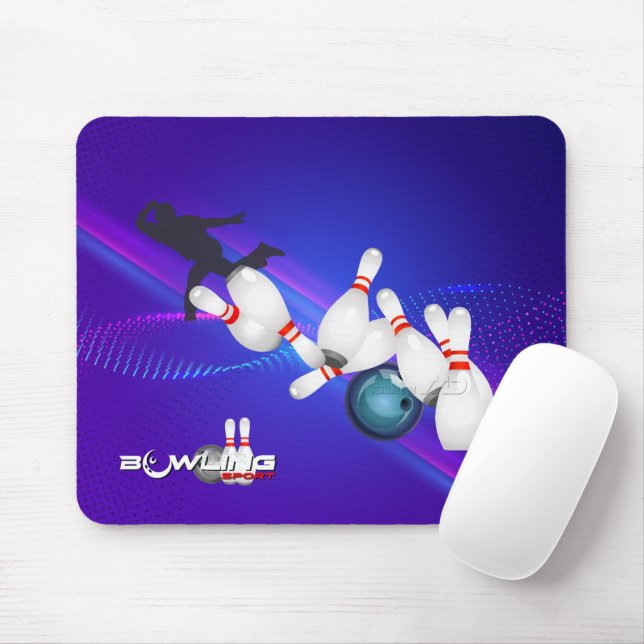 Bowling Sports | Mouse Mat (With Mouse)