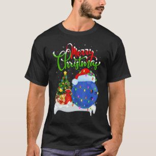 Bowling Sports   Xmas Decoration Santa Bowling Chr T-Shirt