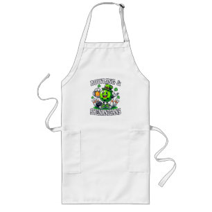 Bowling St Patrick's Day Shenanigans Long Apron