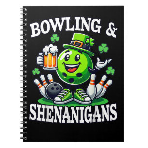 Bowling St Patrick's Day Shenanigans Notebook
