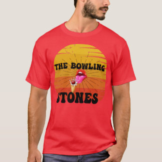Bowling Stones Parody Funny Bowling  T-Shirt