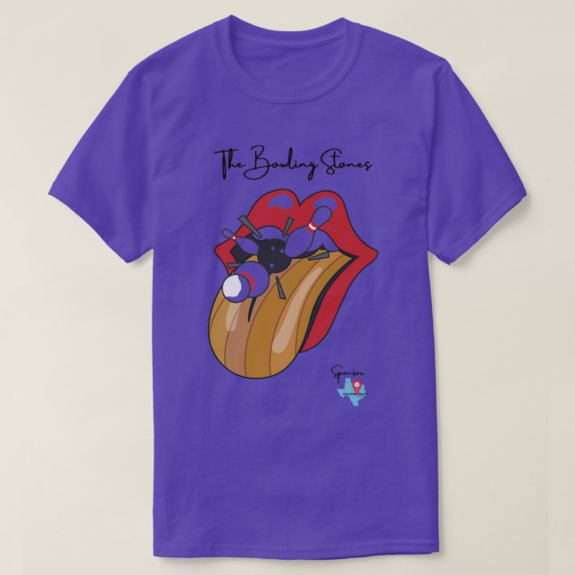 Bowling Stones T T-Shirt (Design Front)