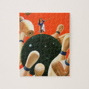 Bowling Strike Jigsaw Puzzle