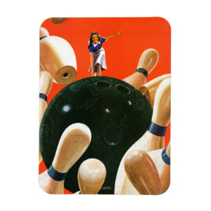 Bowling Strike Magnet