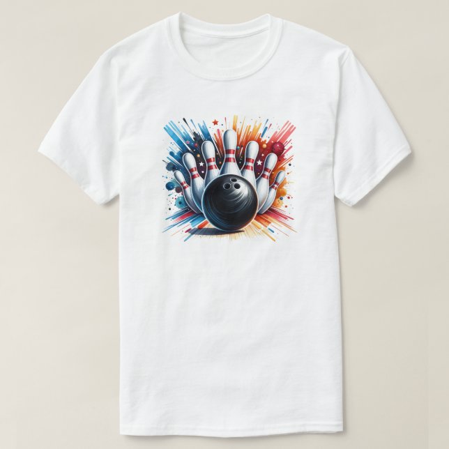 Bowling T-Shirt (Design Front)