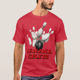 Bowling Team Banana Splits  T-Shirt