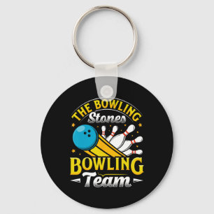 Bowling The Bowling Stones Funny Bowlers Bowling L Key Ring