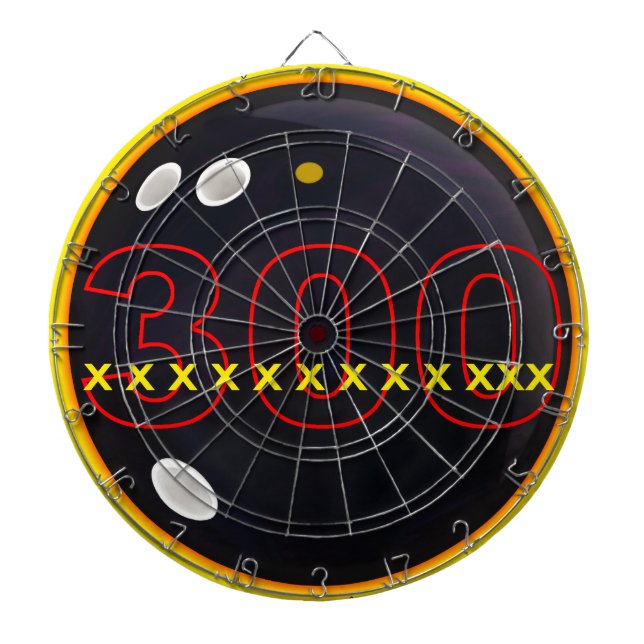 Bowling The Perfect Game Dartboard (Front)