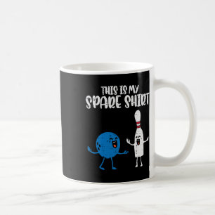 Bowling This Is My Spare Shirt Bowler Kids Boys Gi Coffee Mug