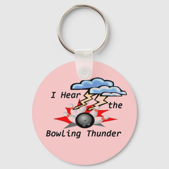Bowling Thunder Key Ring (Front)