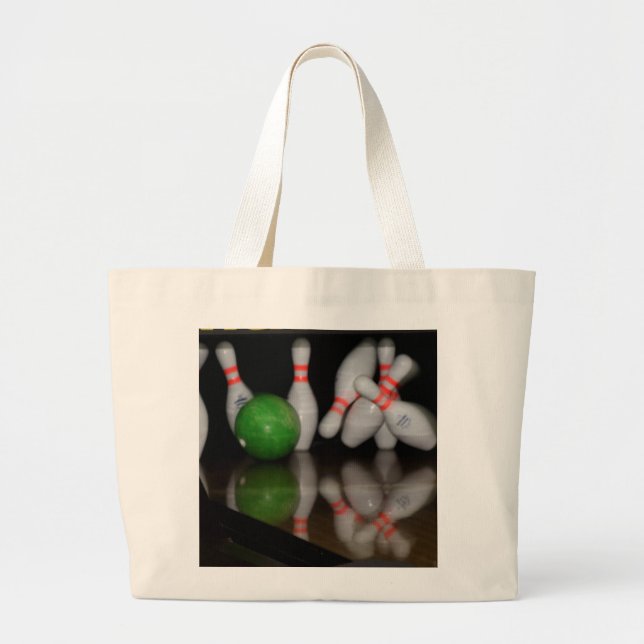 Bowling Tote Bag (Front)