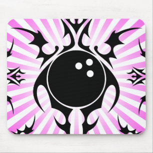 bowling : tribalz mouse mat