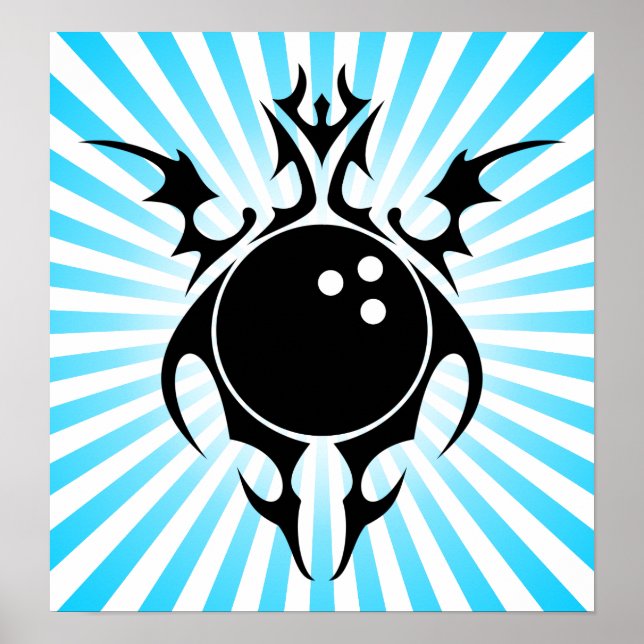 bowling : tribalz poster (Front)