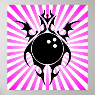 bowling : tribalz poster