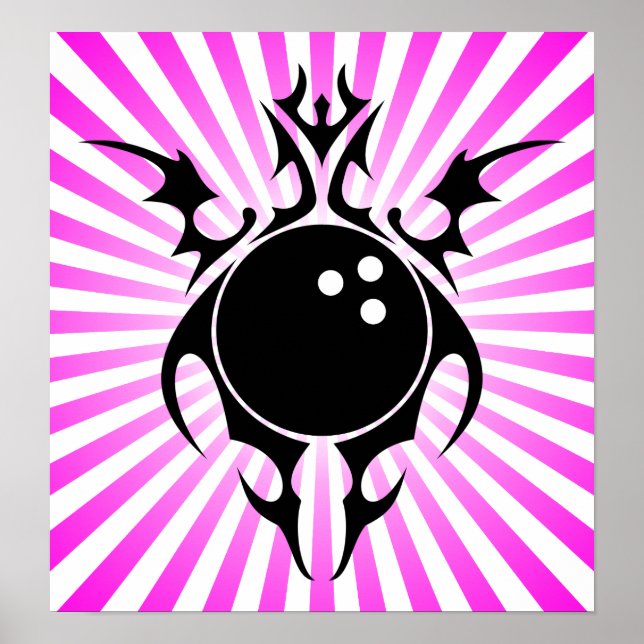 bowling : tribalz poster (Front)