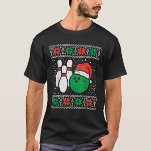 Bowling Ugly Christmas Sweater Sport Bowls Xmas Me