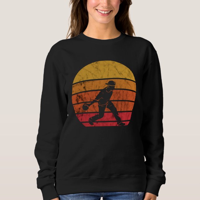 Bowling Vintage Bowler Bowling Team Strike Bowling Sweatshirt (Front)