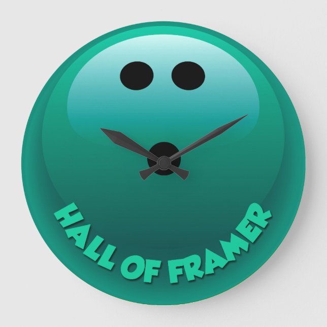 Bowling Wall Clock (Front)