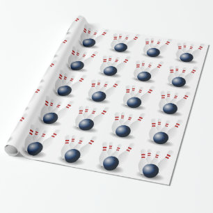 Bowling Wrapping Paper
