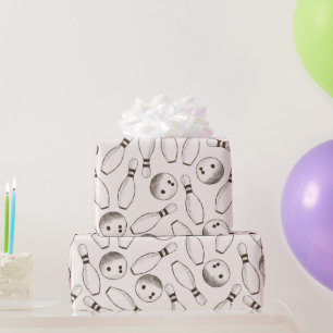 Bowling  wrapping paper