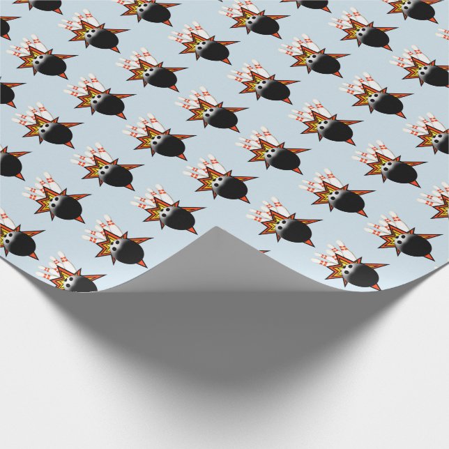 Bowling Wrapping Paper (Corner)
