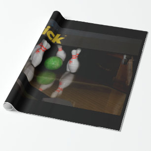 Bowling Wrapping Paper