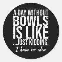 Bowls funny sports gift idea