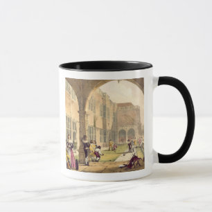 Bowls on the Terrace at Bramshill in 1600, from 'A Mug