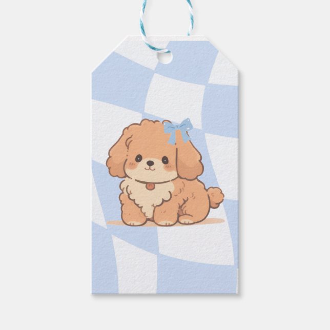 Bows & Bones Gift Tag (Front)