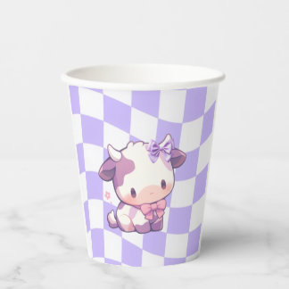Bows & Bull's Paper cup