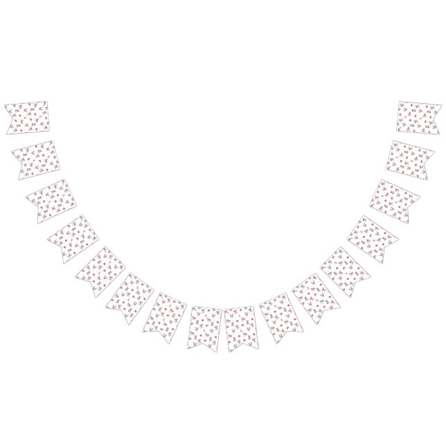 Bows, Bunnies and Flowers Bunting (All)