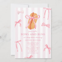 Bows & Buns Baby Q Hotdog Pink Girl Baby Shower