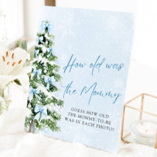 Bows Christmas Tree How Old Was Mummy Game Sign