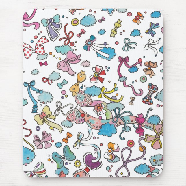 Bows in the Sky Mouse Mat (Front)